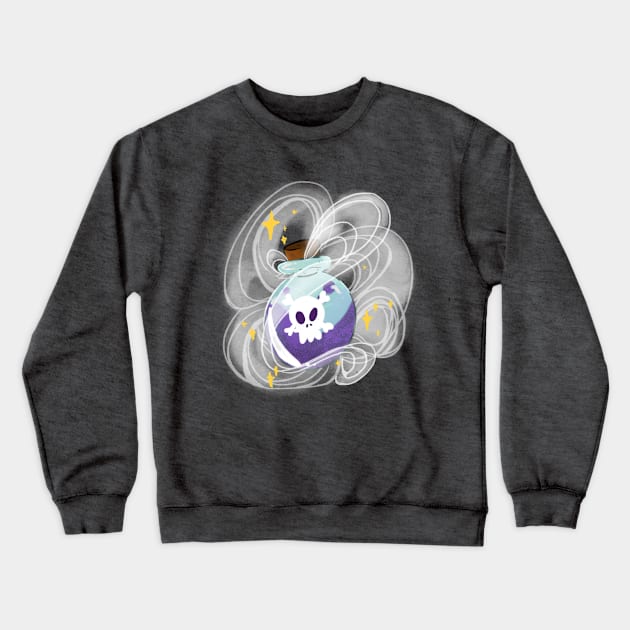 Cute Poison bottle Crewneck Sweatshirt by DevynLopez